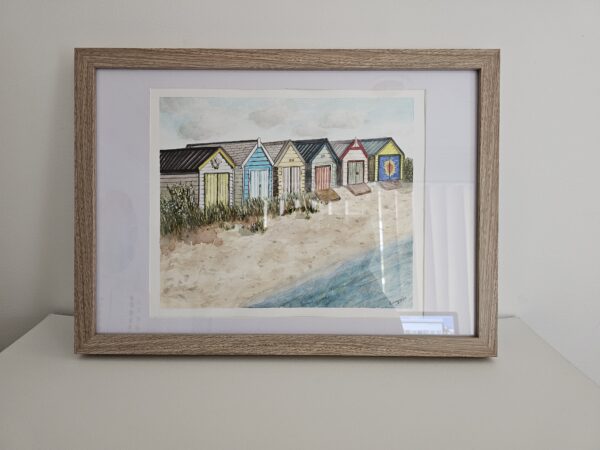 Edithvale Victoria Coastal Charm – Original Watercolour - Image 2